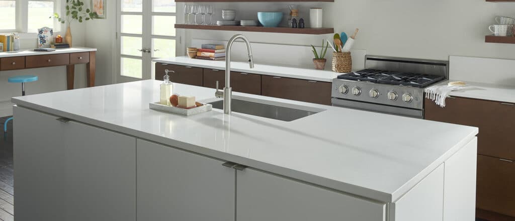 Arctic White quartz