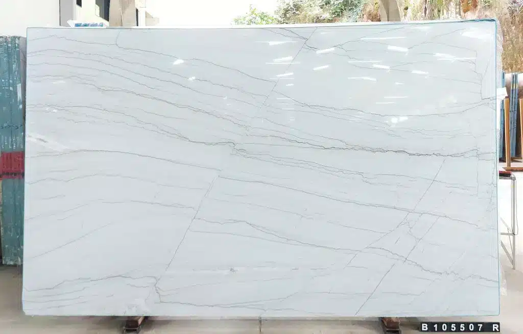 Santorini White Crystal Quartzite