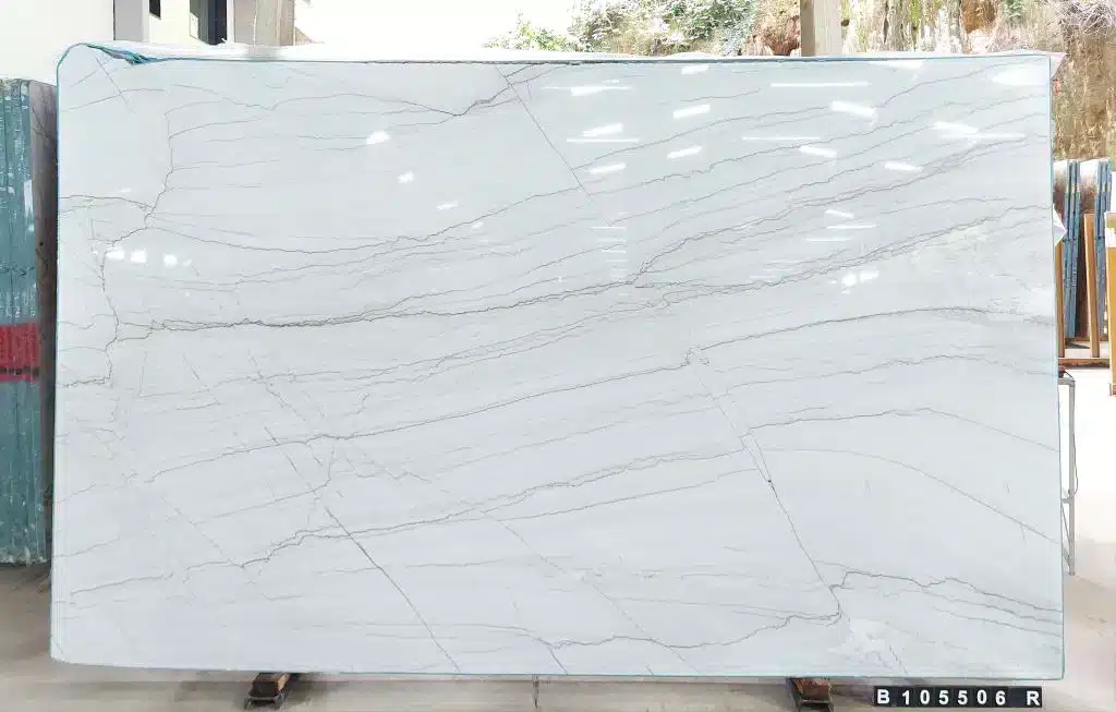 Santorini White Crystal Quartzite