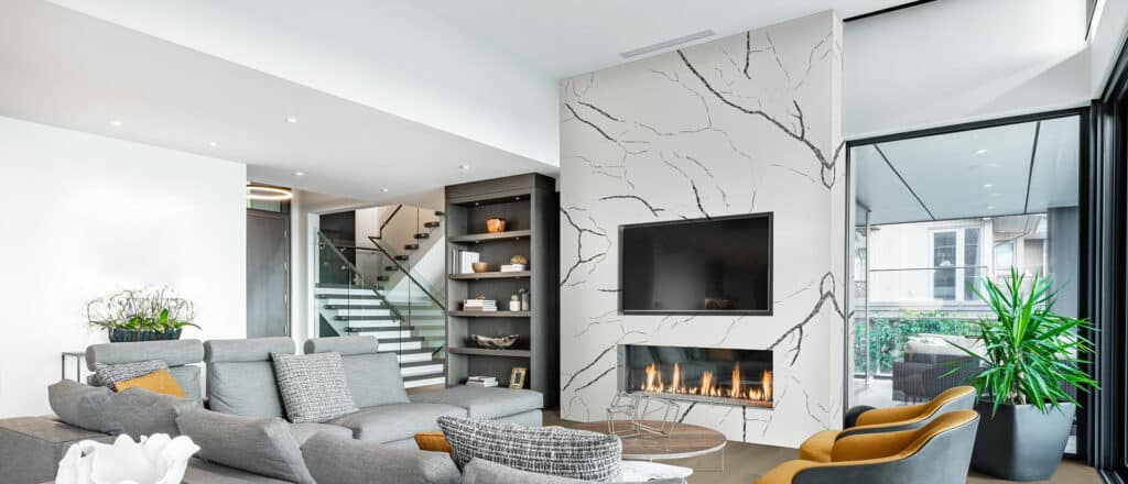 Calacatta Laza Night quartz
