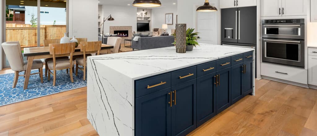 Calacatta Laza Night quartz