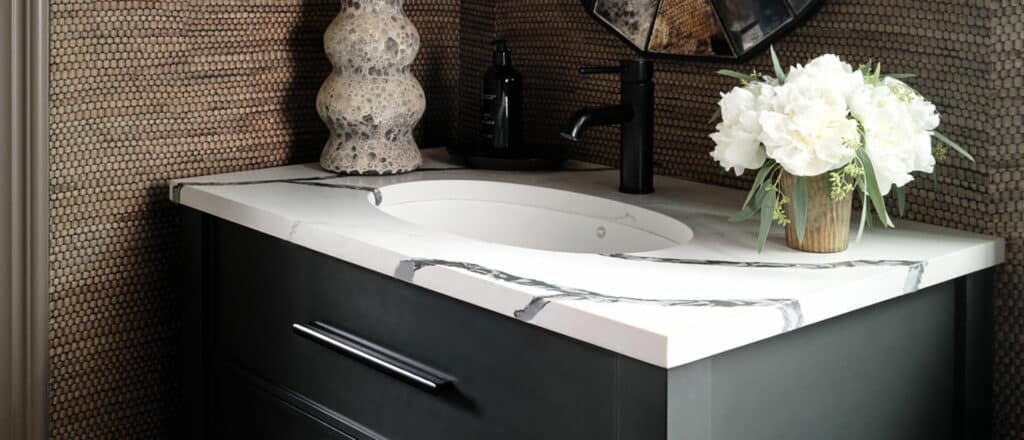 Calacatta Laza Night quartz