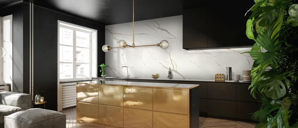 Calacatta Laza Oro quartz