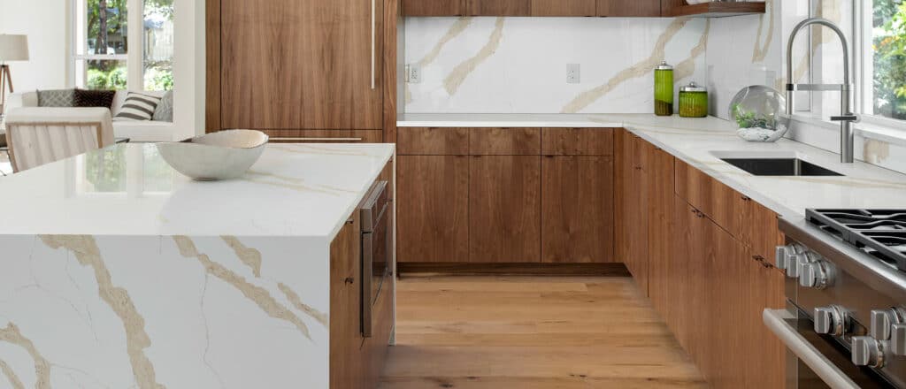 Calacatta Leon Gold quartz