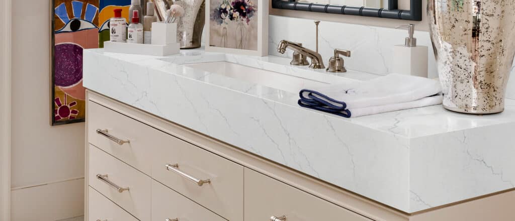 Calacatta Miraggio Cielo quartz