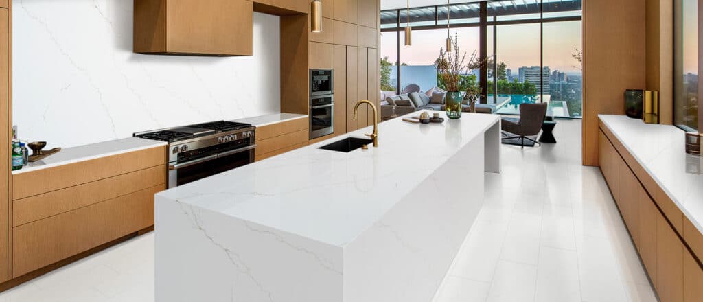 Calacatta Miraggio Gold quartz