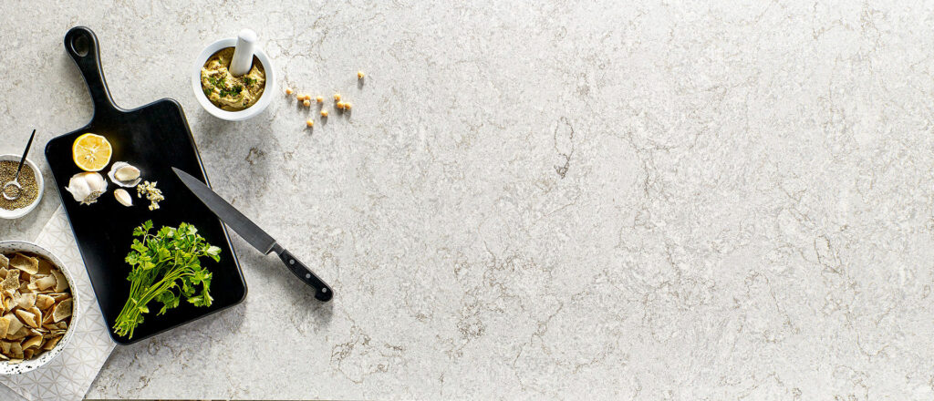 Gray Lagoon Concrete Finish quartz