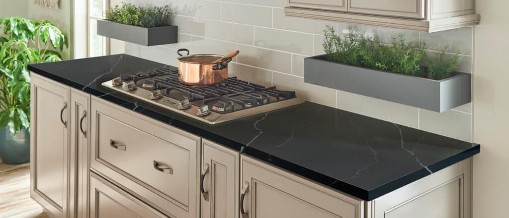 Marquina Midnight quartz