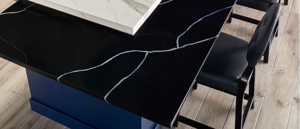 Marquina Midnight quartz