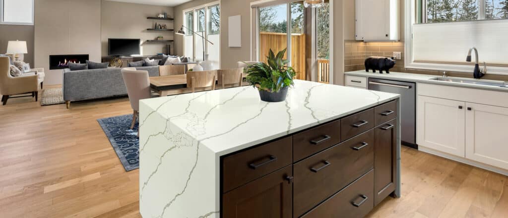 New Calacatta Laza Gold quartz